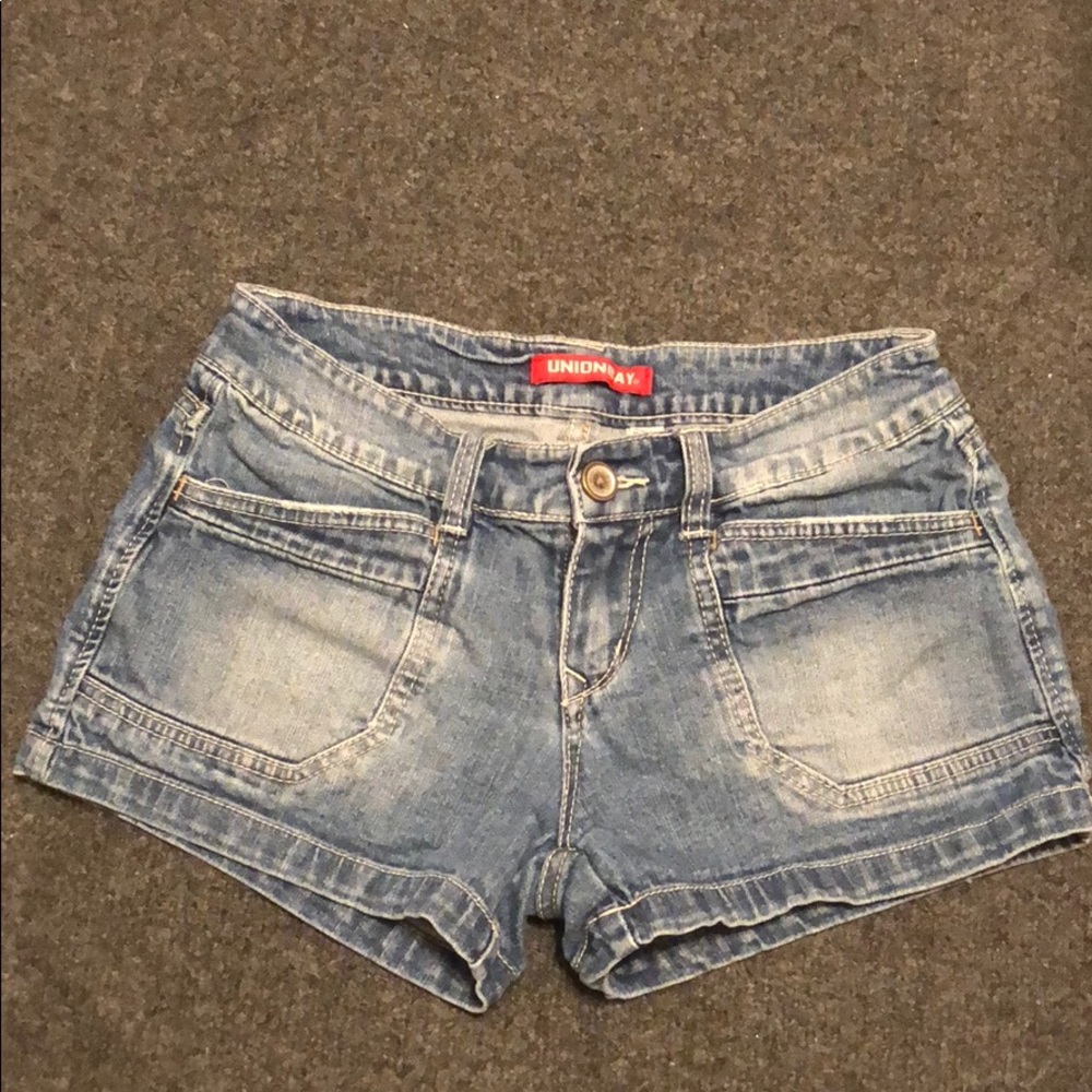 Denim shorts